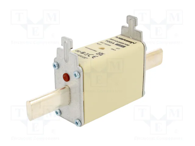 MERSEN Fusible NH1 de cerámica industrial 100A 690VAC