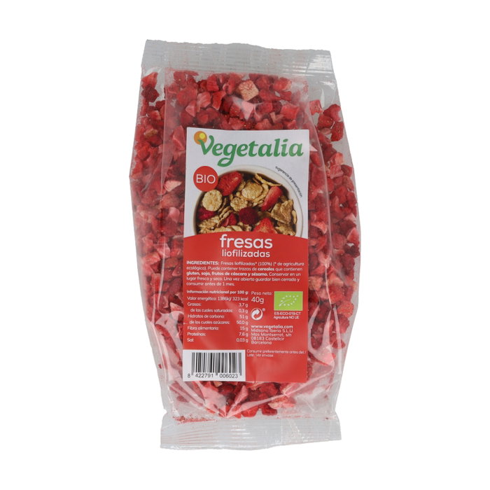 VEGETALIA Fresas liofilizadas bio 40g