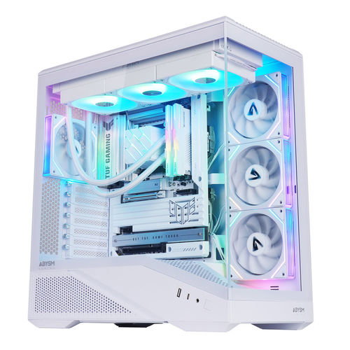 ABYSM Arian Frame A400 AB123533W Caja Semitorre ATX Blanca con Ventana de Cristal Templado y USB-C ABYSM Arian Frame A400 AB123533W Caja Semitorre ATX Blanca con Ventana de Cristal Templado y USB-C