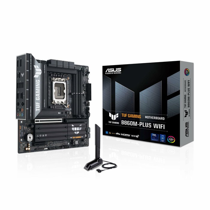 Asus TUF GAMING B860M-PLUS WIFI Micro ATX Intel B860 LGA 1851 DDR5 Black