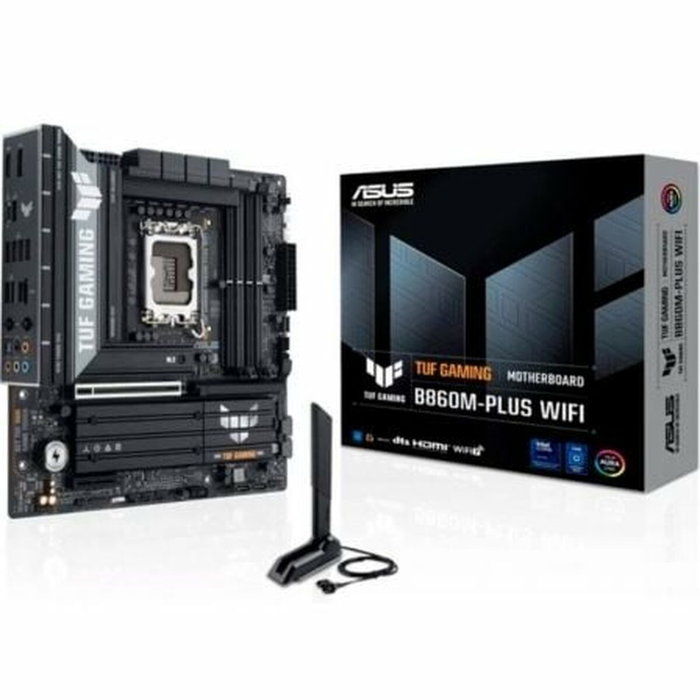 Asus TUF GAMING B860M-PLUS WIFI Micro ATX Intel B860 LGA 1851 DDR5 Black