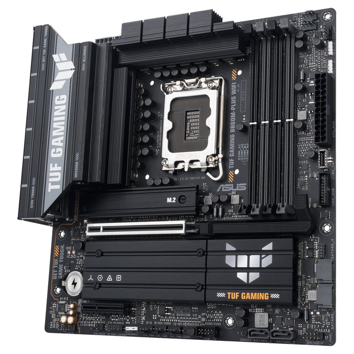 Asus TUF GAMING B860M-PLUS WIFI Micro ATX Intel B860 LGA 1851 DDR5 Black