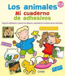 COMBEL Los animales. Mi cuaderno de adhesivos