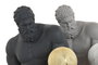 DKD Home Decor Figura Resina Basket Surtido de 4 Piezas