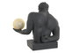 DKD Home Decor Figura Resina Basket Surtido de 4 Piezas