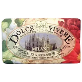 Nesti Dante Dolce Vivere Milano Pastilla de jabón perfumada 250 g