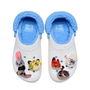 Zuecos Crocs Zootopia Lined Platform Clog W Blanco 10-12 Años