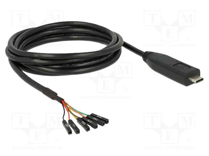 DeLOCK 63946 Convertidor USB Type-C™ 2.0 a TTL (3,3 V) 6 Pin DeLOCK 63946 Convertidor USB Type-C™ 2.0 a TTL (3,3 V) 6 Pin