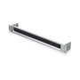 Ubiquiti UACC-Rack-Panel-Brush-1U Panel pasacables con cepillo 1U Negro Acero