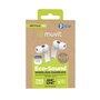 muvit for change auriculares estéreo true wireless ANC+ENC blancos