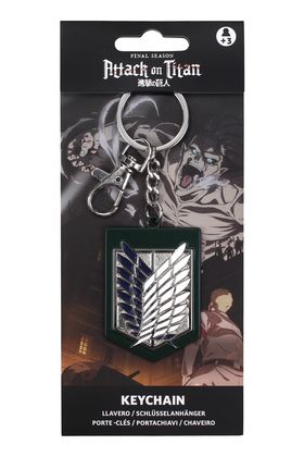 Sd Toys Europe S.L. Logo Llavero Metálico Attack on Titan Sd Toys Europe S.L. Logo Llavero Metálico Attack on Titan