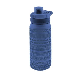 AUREA Botella Térmica Sport Tribal Mazarine 750ml con Interior Cerámico