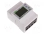 F&F Contador Digital para Raíl DIN LCD 10A