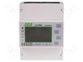 F&F Contador Digital para Raíl DIN LCD 10A