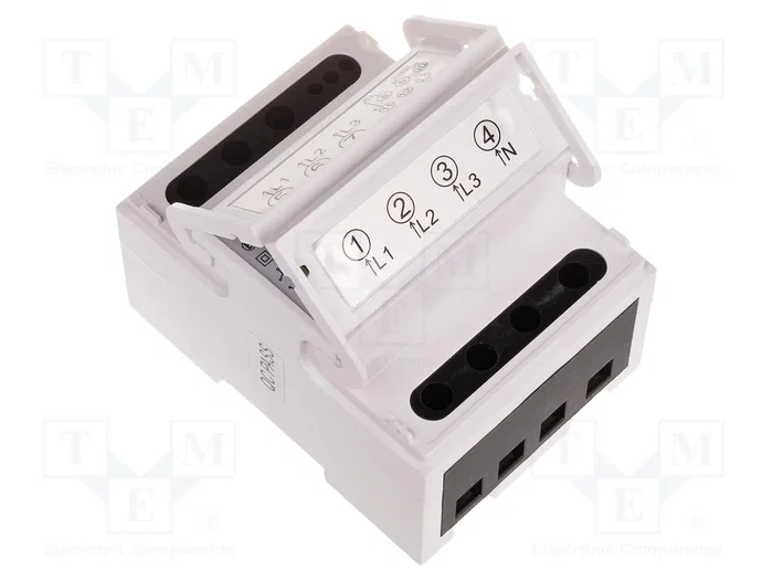F&F Contador Digital para Raíl DIN LCD 10A