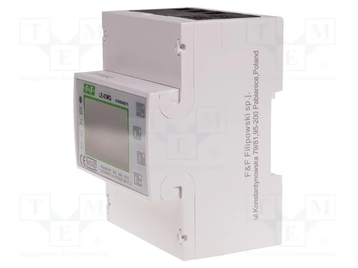 F&F Contador Digital para Raíl DIN LCD 10A
