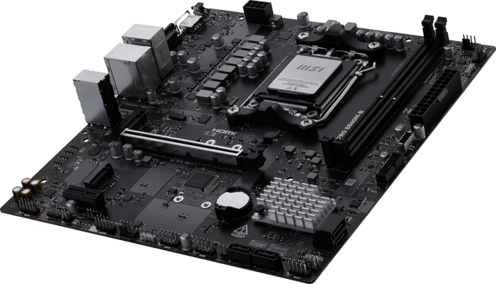 MSI PRO B840M-B Placa Base AMD B840 Zócalo AM5 DDR5 Micro ATX para PC MSI PRO B840M-B Placa Base AMD B840 Zócalo AM5 DDR5 Micro ATX para PC