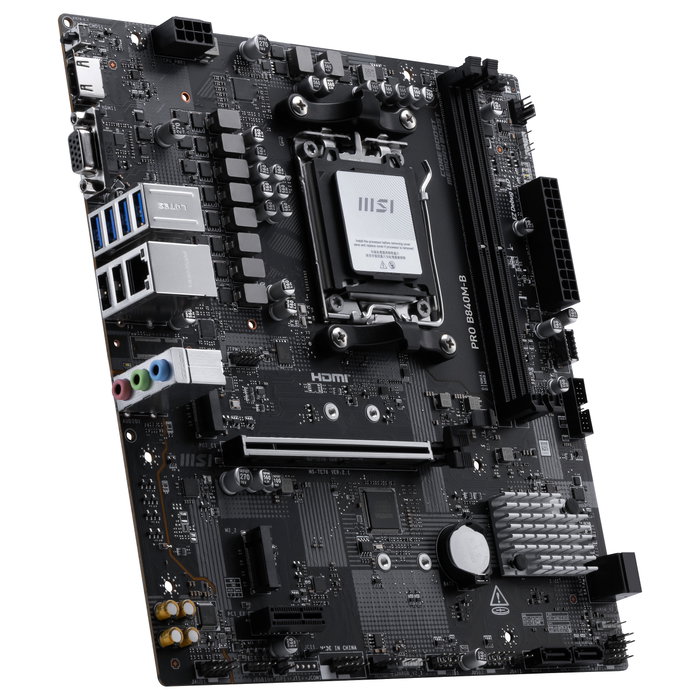 MSI PRO B840M-B Micro ATX AMD B840 Socket AM5 DDR5