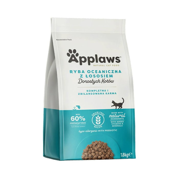 Applaws Pienso de Pescado y Salmón para Gatos Adultos 1,8kg Applaws Pienso de Pescado y Salmón para Gatos Adultos 1,8kg