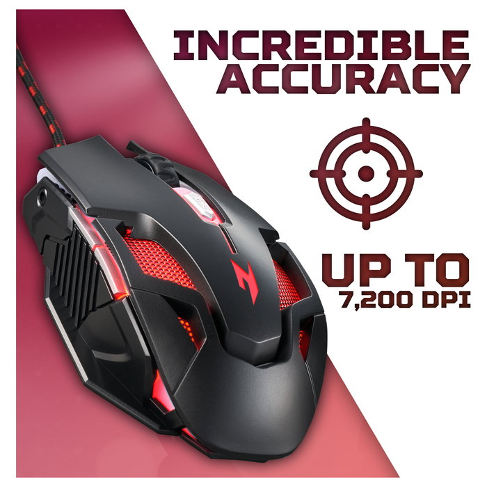 Acer Nitro NMW200 Gaming Mouse Negro