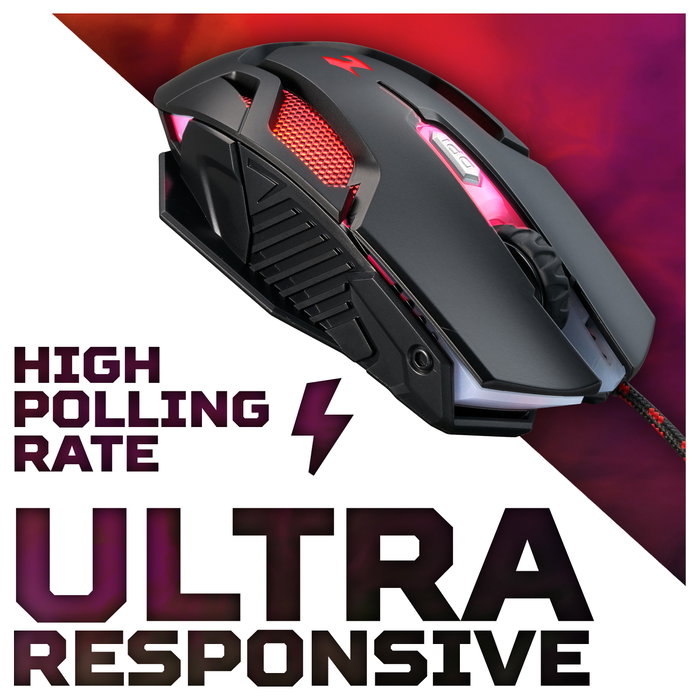 Acer Nitro NMW200 Gaming Mouse Negro