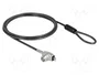 DeLOCK Cable de seguridad Navilock para ranura Nano, 1,5 m