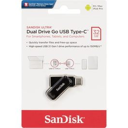 SanDisk Ultra Dual Drive Go 32 GB Negro