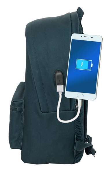 Mochila para Portátil Harper & Neyer Azul marino 31 x 44 x 18 cm