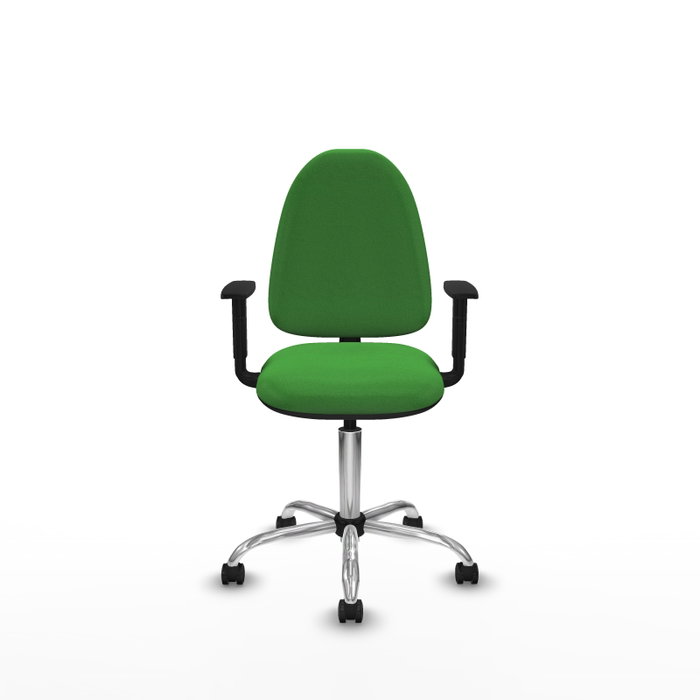 PIQUERAS Y CRESPO Silla de oficina Aýna Verde con Brazos 1D PIQUERAS Y CRESPO Silla de oficina Aýna Verde con Brazos 1D