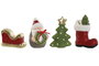 DKD Home Decor Figura Resina Multicolor Surtido 4x3x7 cm