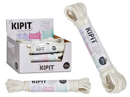 Arte Regal Cuerda Tender 10 Metros Blanca Plástico PVC 18x3x4 cm (Set de 36)