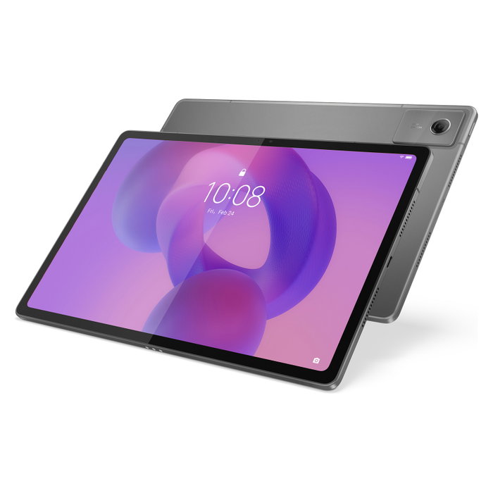 Lenovo Idea Tab Plus 12.1" Tablet Android 15 con Procesador Dimensity 6400, 8 GB RAM, 128 GB Almacenamiento, Pantalla WQXGA 2560x1600, 10200 mAh, Color Gris