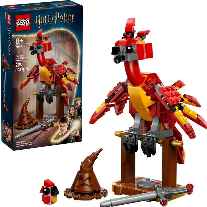 LEGO Harry Potter Fawkes: Fénix de Dumbledore 76448