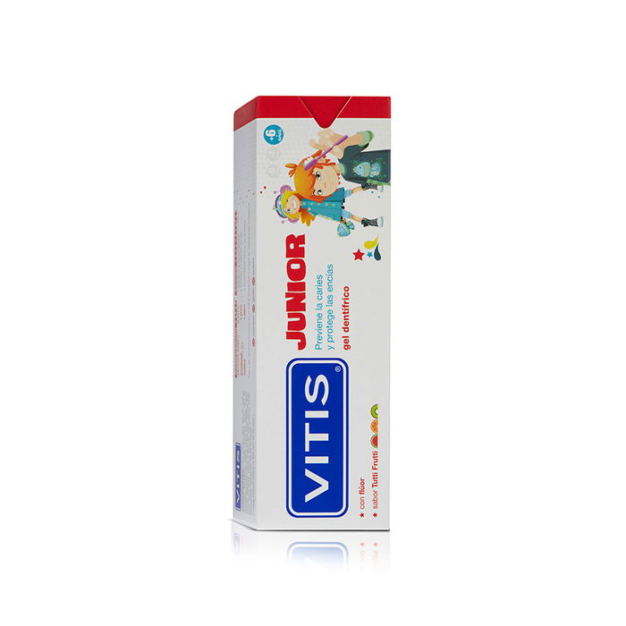 VITIS JUNIOR gel dentífrico con flúor Tutti Frutti 75 ml