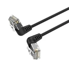 Vention Cable de Red Cat6a U/UTP 1,5m Negro IBOBG