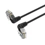 Vention Cable de Red Cat6a U/UTP 1,5m Negro IBOBG