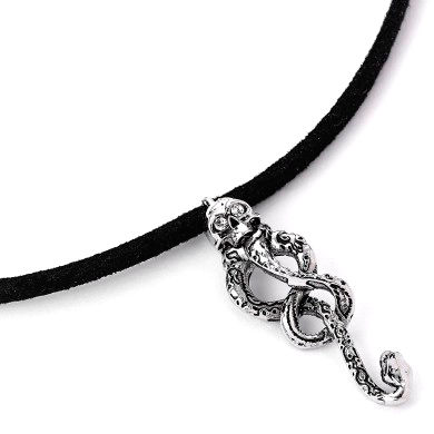 Warner Bros. Discovery Colgante Dark Mark Tattoo Choker Harry Potter