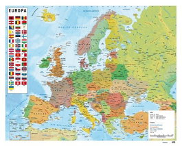 ERIK Mapa Erik Mural Europa 40x50 cm