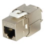 EQUIP Keystone Jack blindado Cat6 RJ-45 LSA Aluminio