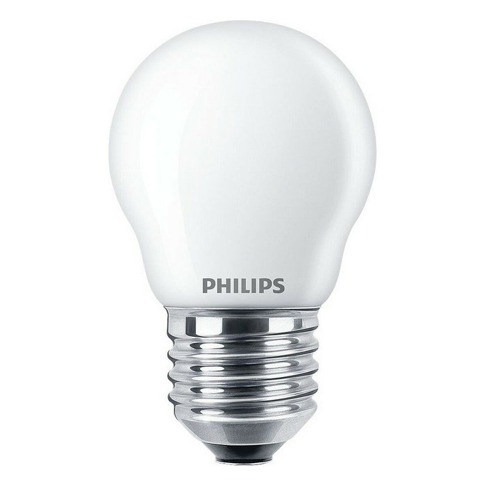 Philips Bombilla Esférica LED E27 4,3 W 470 lm 4000 K Luz Día