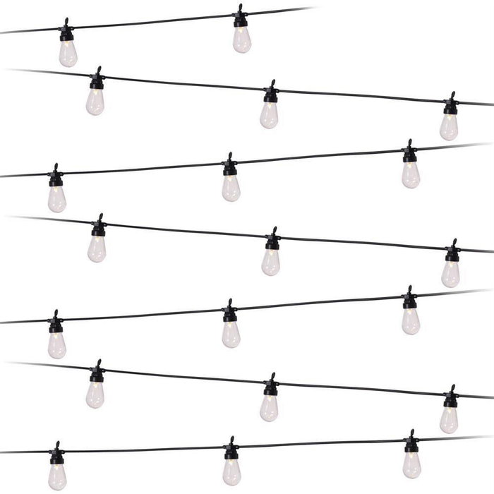 Party Lighting Guirnalda Vintage 20 LEDs Luz Cálida 12,5m