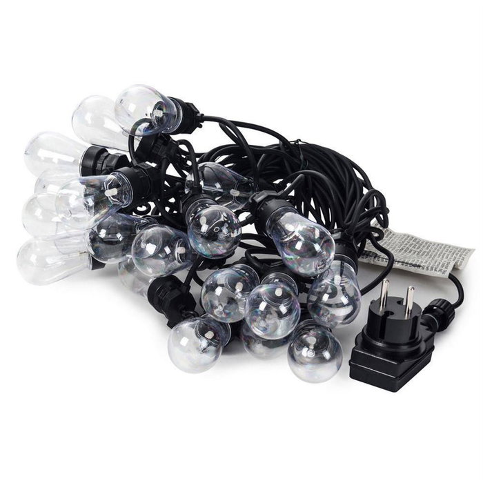 Party Lighting Guirnalda Vintage 20 LEDs Luz Cálida 12,5m