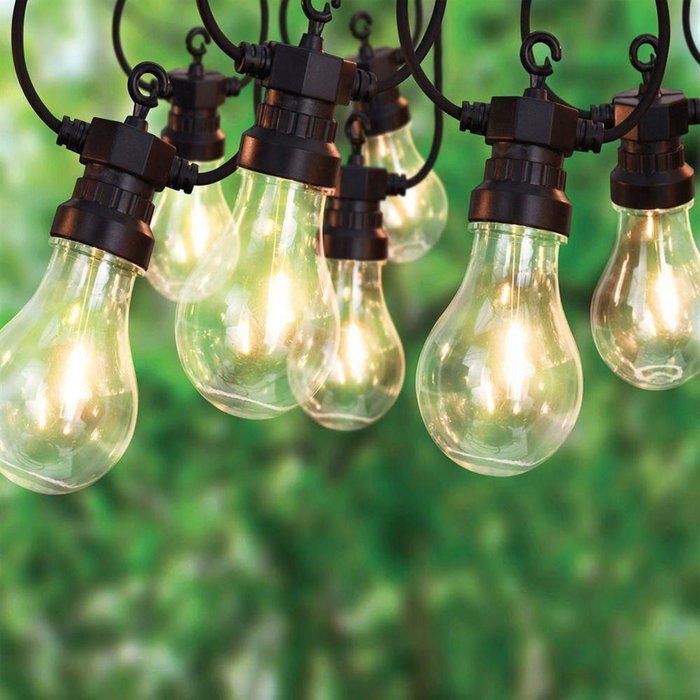 Party Lighting Guirnalda Vintage 20 LEDs Luz Cálida 12,5m