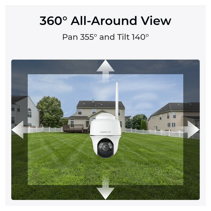 Reolink BWPT4K04 Cámara de seguridad IP, Interior y exterior, Inalámbrica, Visión nocturna, 4K UHD