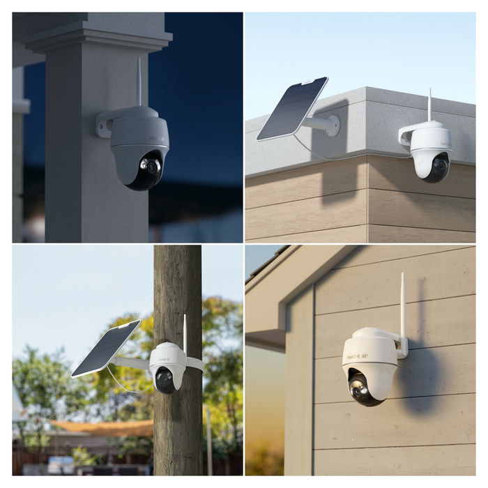 Reolink BWPT4K04 Cámara de seguridad IP, Interior y exterior, Inalámbrica, Visión nocturna, 4K UHD