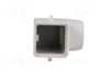 ILME Carcasa para conectores HDC CK 03 VAS gris