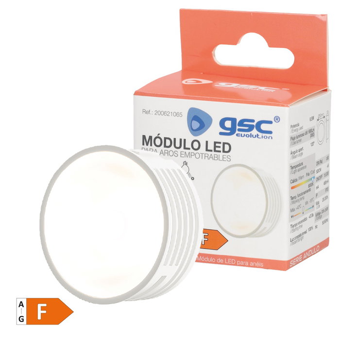 GSC Evolution Módulo LED plano Serie Andulo 6,5W 6000K GSC Evolution Módulo LED plano Serie Andulo 6,5W 6000K