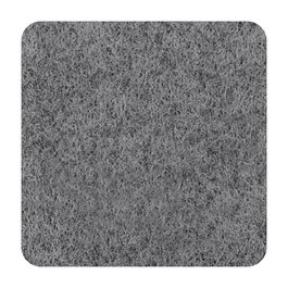 HERRAJES ALK Fieltro Adhesivo Cuadrado C20 Gris 20mm 150 Piezas Protección Muebles y Suelos