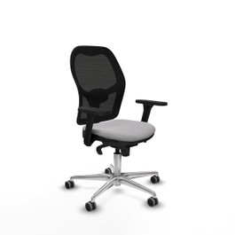 PIQUERAS Y CRESPO Silla de oficina Jorquera Gris claro/Negro