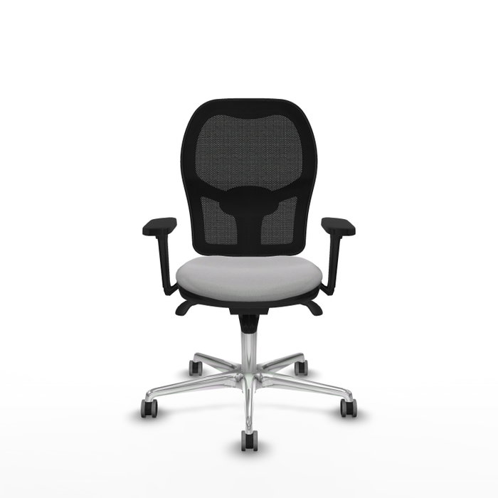 PIQUERAS Y CRESPO Silla de oficina Jorquera Gris claro/Negro PIQUERAS Y CRESPO Silla de oficina Jorquera Gris claro/Negro